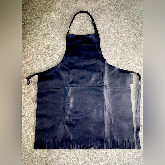 Black Leather Apron - Picture 1 of 5